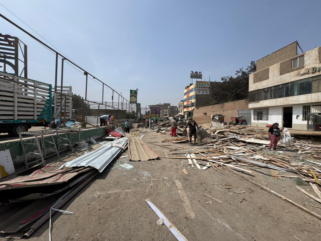 Fotografía del operativo